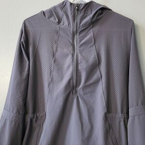 Under Armour Men's Lightweight Hooded Jacket-Loose 1/2 Zip Pullover Size Small